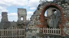 Die Ruine der Burg Boskovice