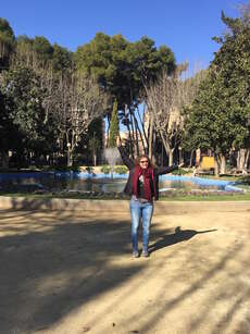 In Huesca im Park