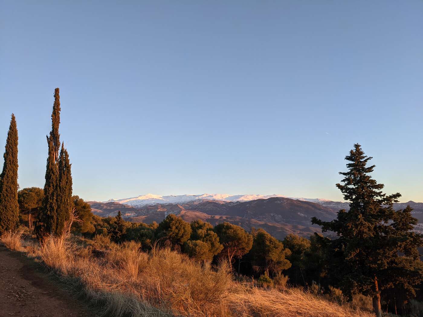Sicht auf die Sierra Nevada