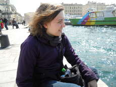 Im Hafen von Marseille-bis jetzt war ich echt jeden Monat außer im März hier am Meer.
