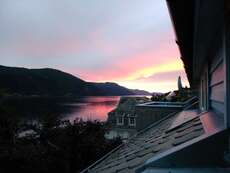 Sunset in Nordfjordeid