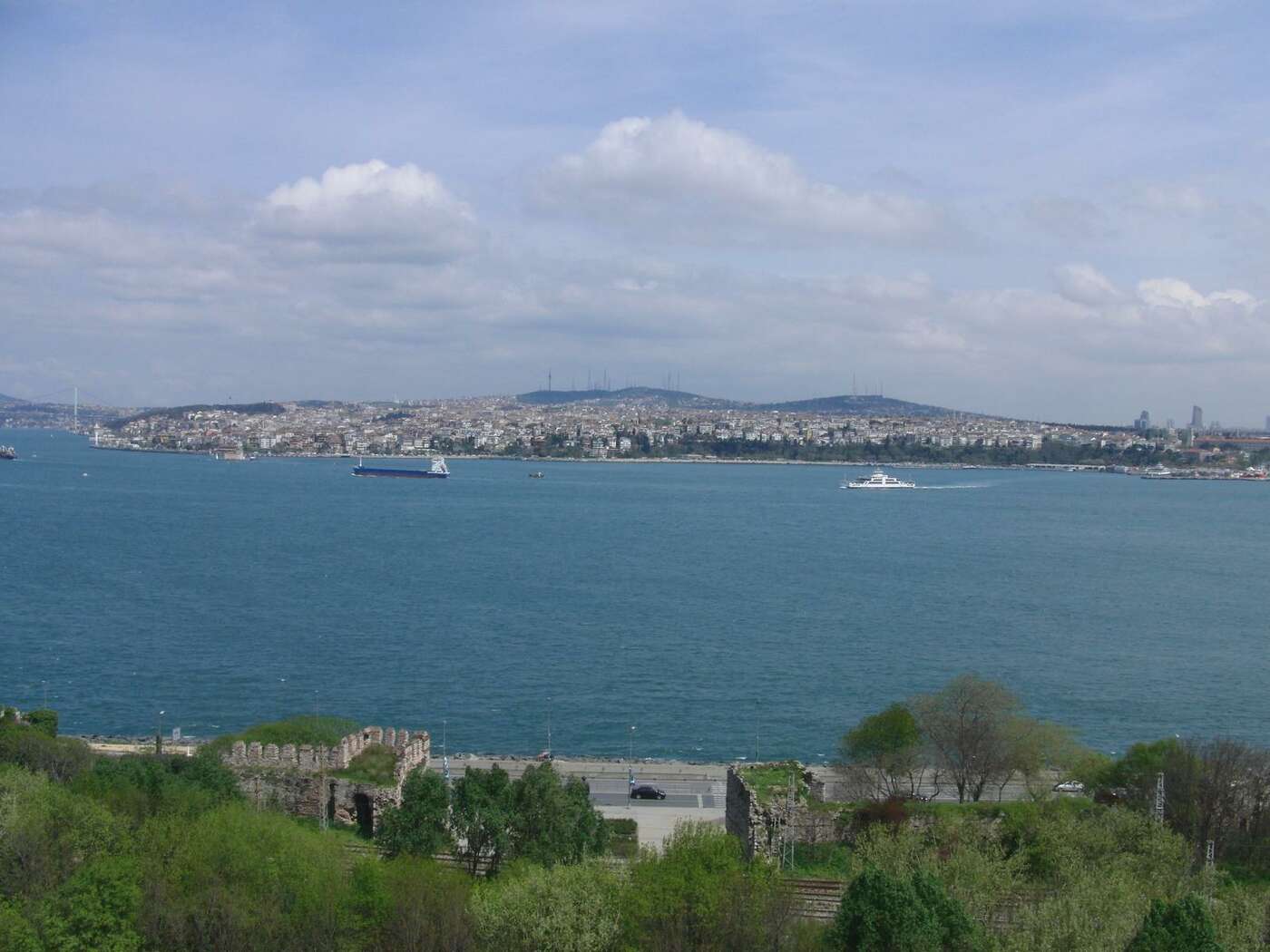 Blick über den Bosporus