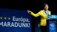 Proeuropäische Spitzenkandidatin der DK, Klára Dobrev