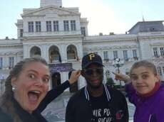 discovering arad on first day (2.10.17) with giedre and aristide