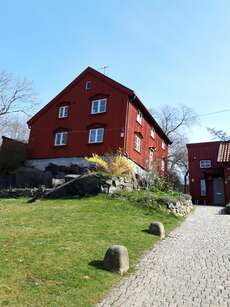 Ein Haus im Kulturreservat Gathenhielm Göteborg
