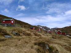 Fossane - Typical Norwegian cabins