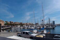 Der Hafen Barcelonas
