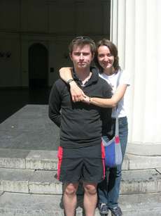 Jan und ich in Aachen (2007)