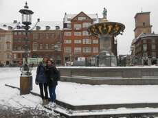 Masha und ich in Kopenhagen