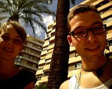 Antonia und ich in Alicante
