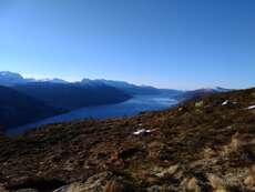 Amazing view over the Nordfjord