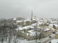 Tallinn mit Schnee