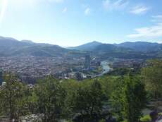 Aussicht über Bilbao