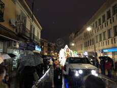 La Cabalgata de Reyes - leider hat es geregnet