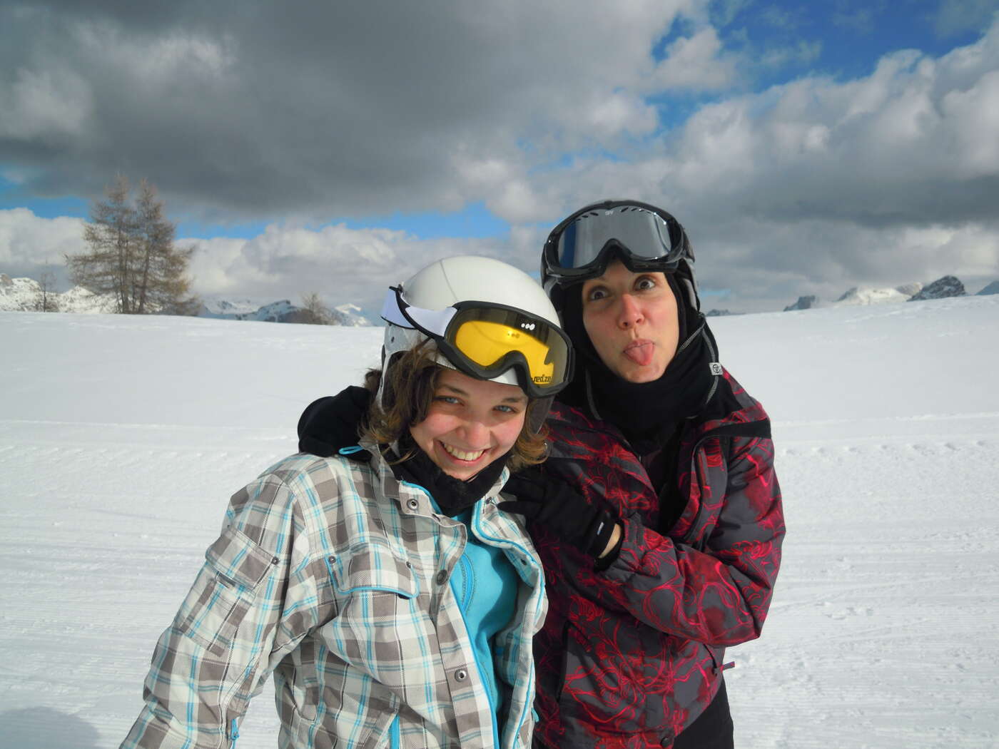 Ein schöner Skitag mit Stefanie