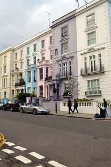 Wohnhäuser in Notting Hill