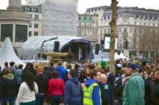 Fest auf dem Trafalgar Square